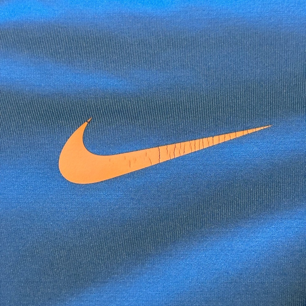 Nike Top Dri-Fit Shirt Long Sleeve V Neck Nike Pro Dri Fit - Picture 2 of 5